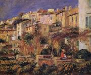 Terraces at Cagnes, Pierre Renoir